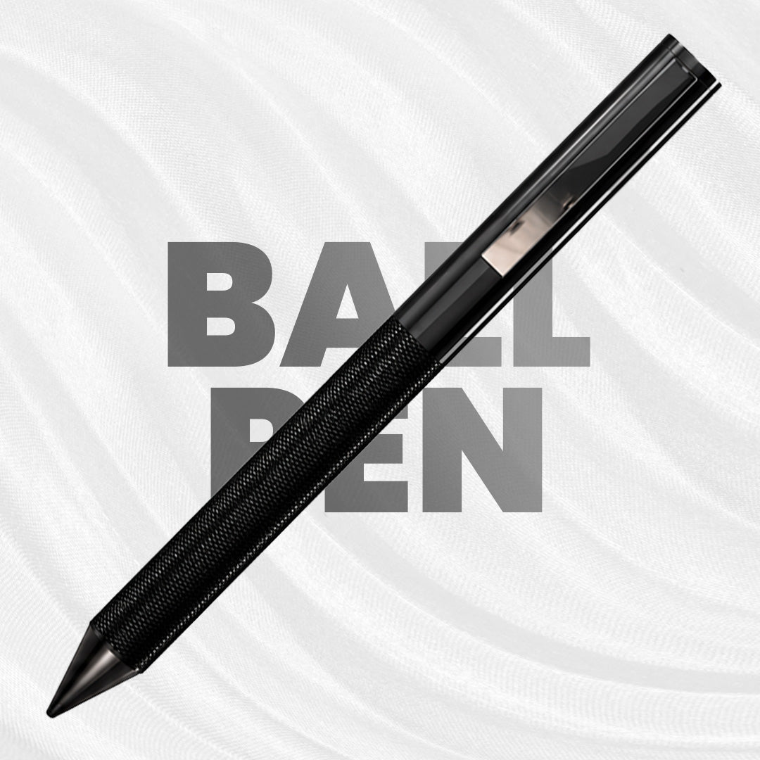 UMA - MESH Premium Metal Ballpoint Pen - Black