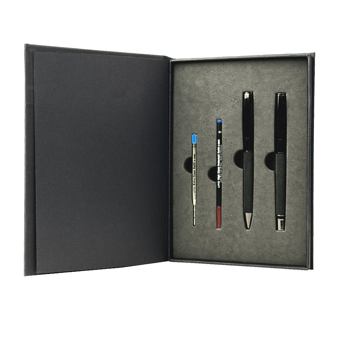 UAE's No.1 - UMA Black Forest Premium Gift Set of Roller & Ball Pen