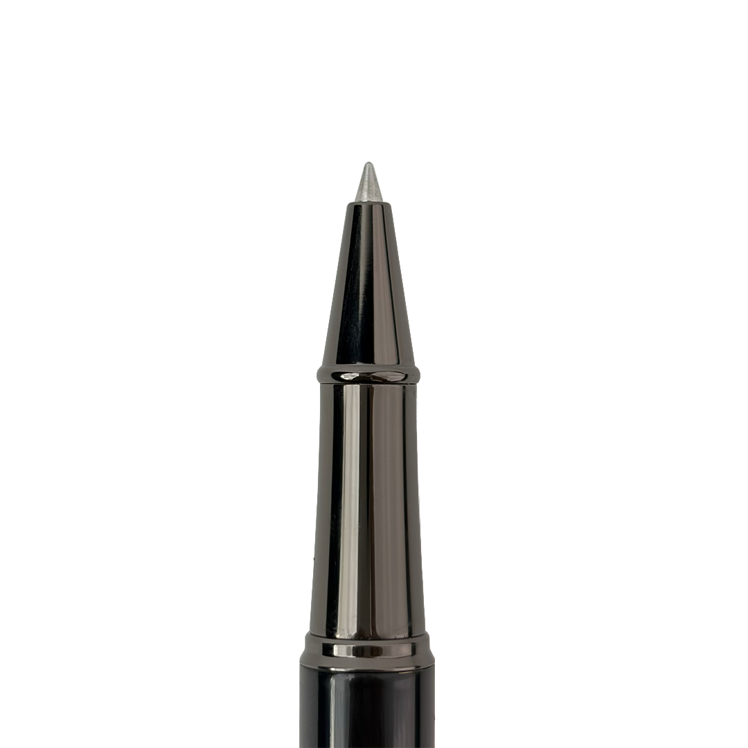 KIRAZ - Santhome® Gift Set of 2 Luxury Pens - Black / Chrome