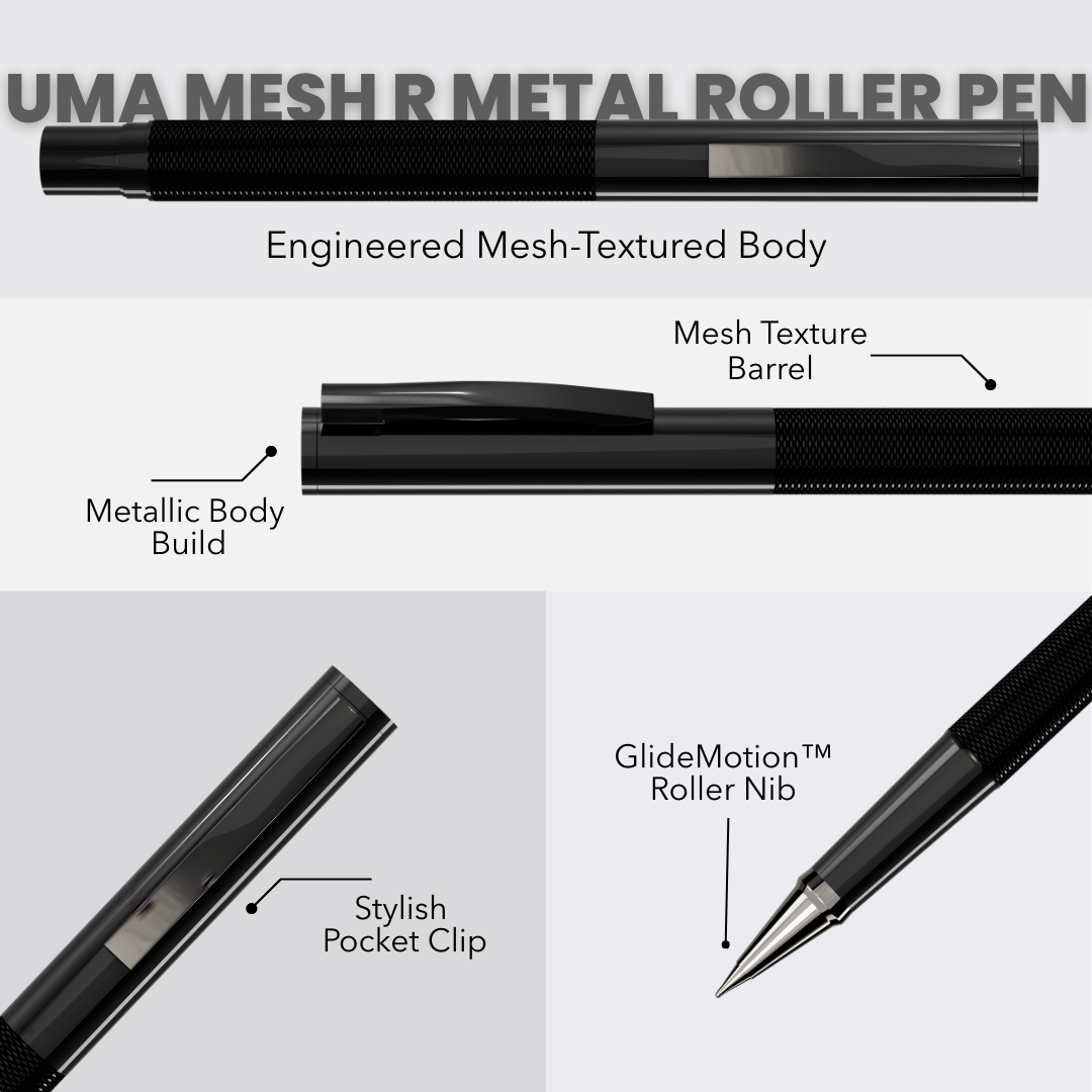 UAE's No.1 - UMA Black Forest Premium Gift Set of Roller & Ball Pen