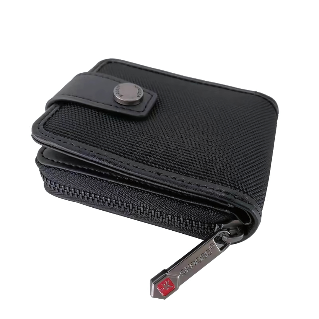 Secure Card Holder & Coin Zipper Wallet - Travel Organizer - SKROSS Travel