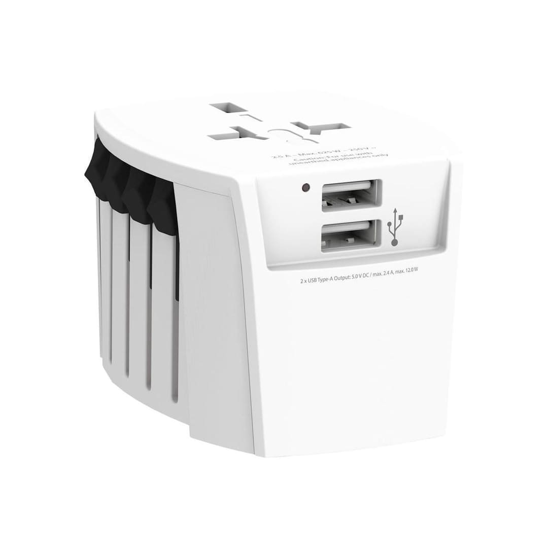 World Travel Adapter MUV USB 2A - Travel Organizer - SKROSS Travel