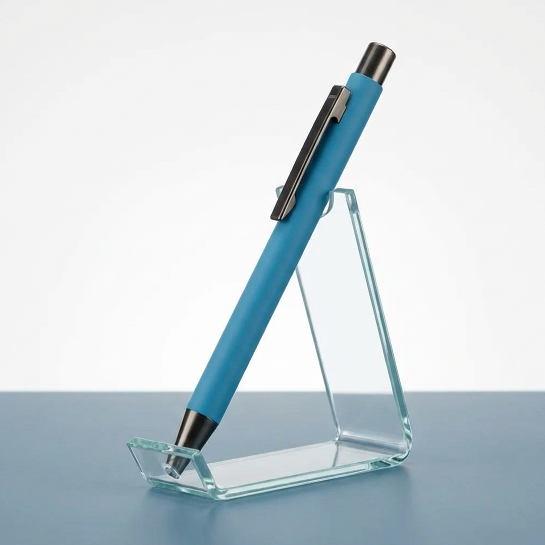 UMA Straight Metal Pen - Sky Blue