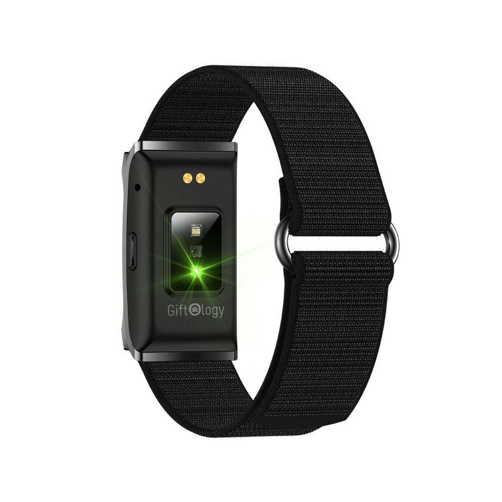 FITBAND Giftology Screenless Health & Fitness Band - Black