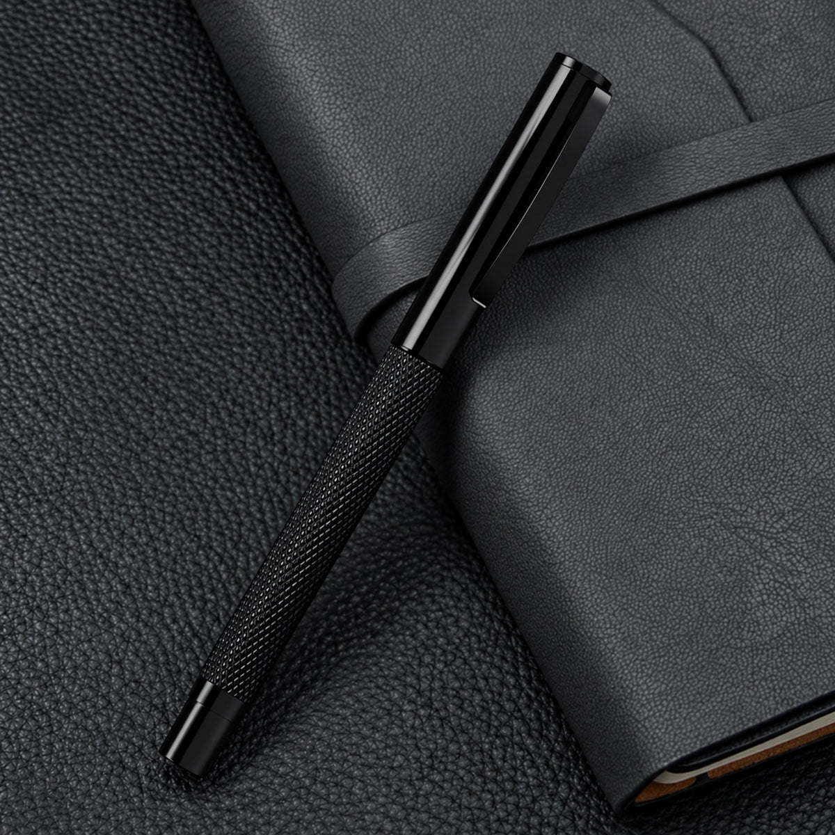 UMA - MESH R Premium Metal Roller Pen - Black