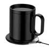 CRIVITS - Smart Mug Warmer with Wireless Charger - Black