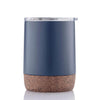 GOUDA - Hans Larsen Vacuum Mug With Cork Base - Blue