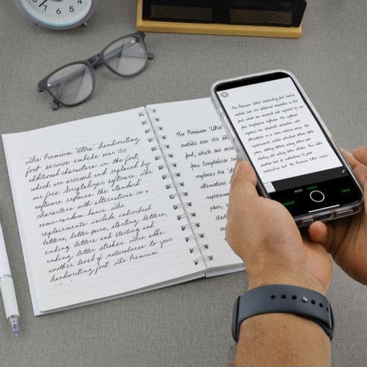 Santhome® Eternity - The Reusable Notebook & Pen Set - Black