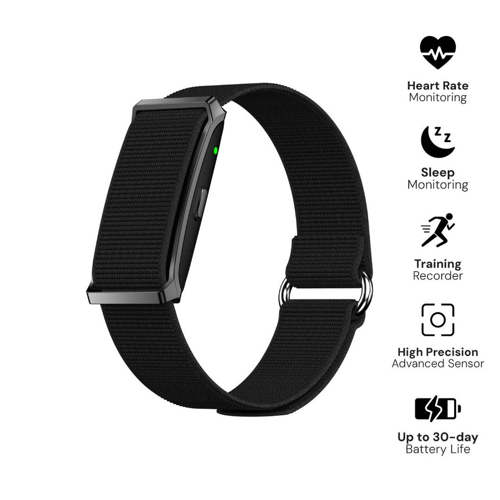 FITBAND Giftology Screenless Health & Fitness Band - Black